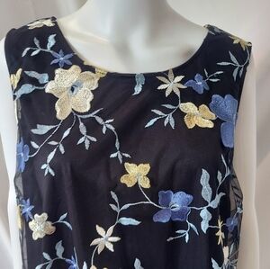 Embroidery Floral Dress